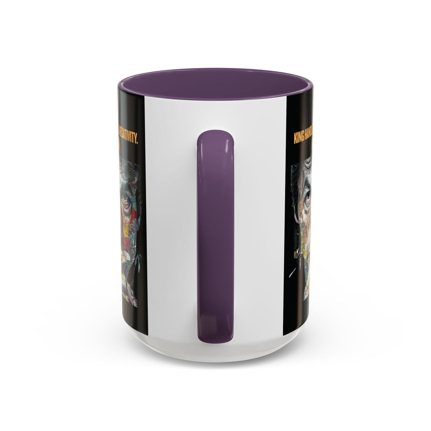 Personalized Initial Khan Accent Coffee Mug