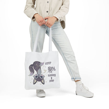 Personalized Initial Quote Fox King Canvas Tote Custom Name