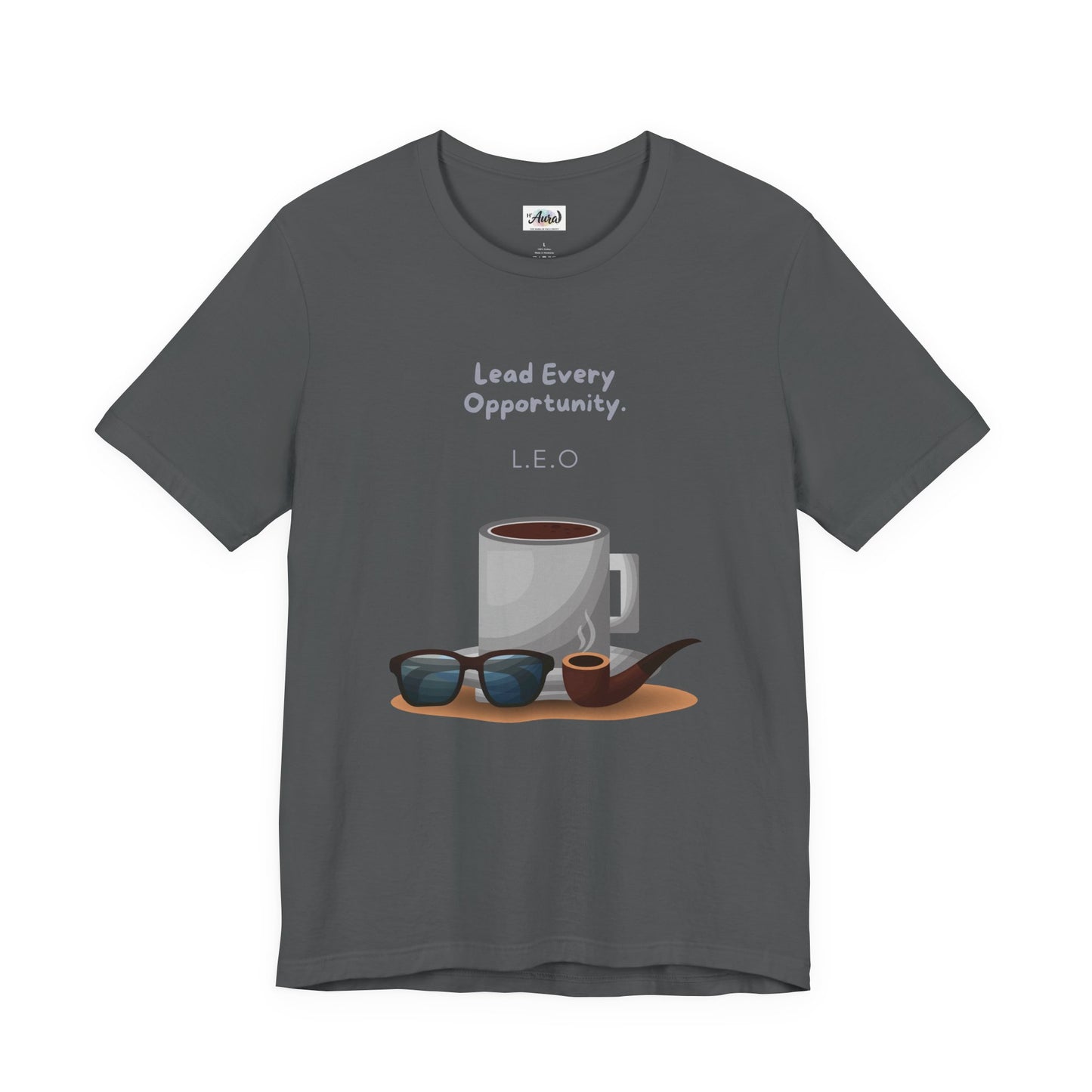 Personalized Coffee & Sunglasses Graphic Tee