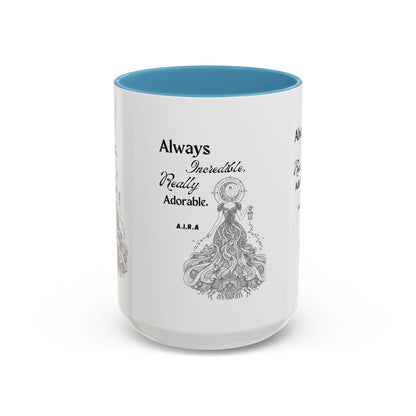 Personalized Girl With Light Accent Coffee Mug
