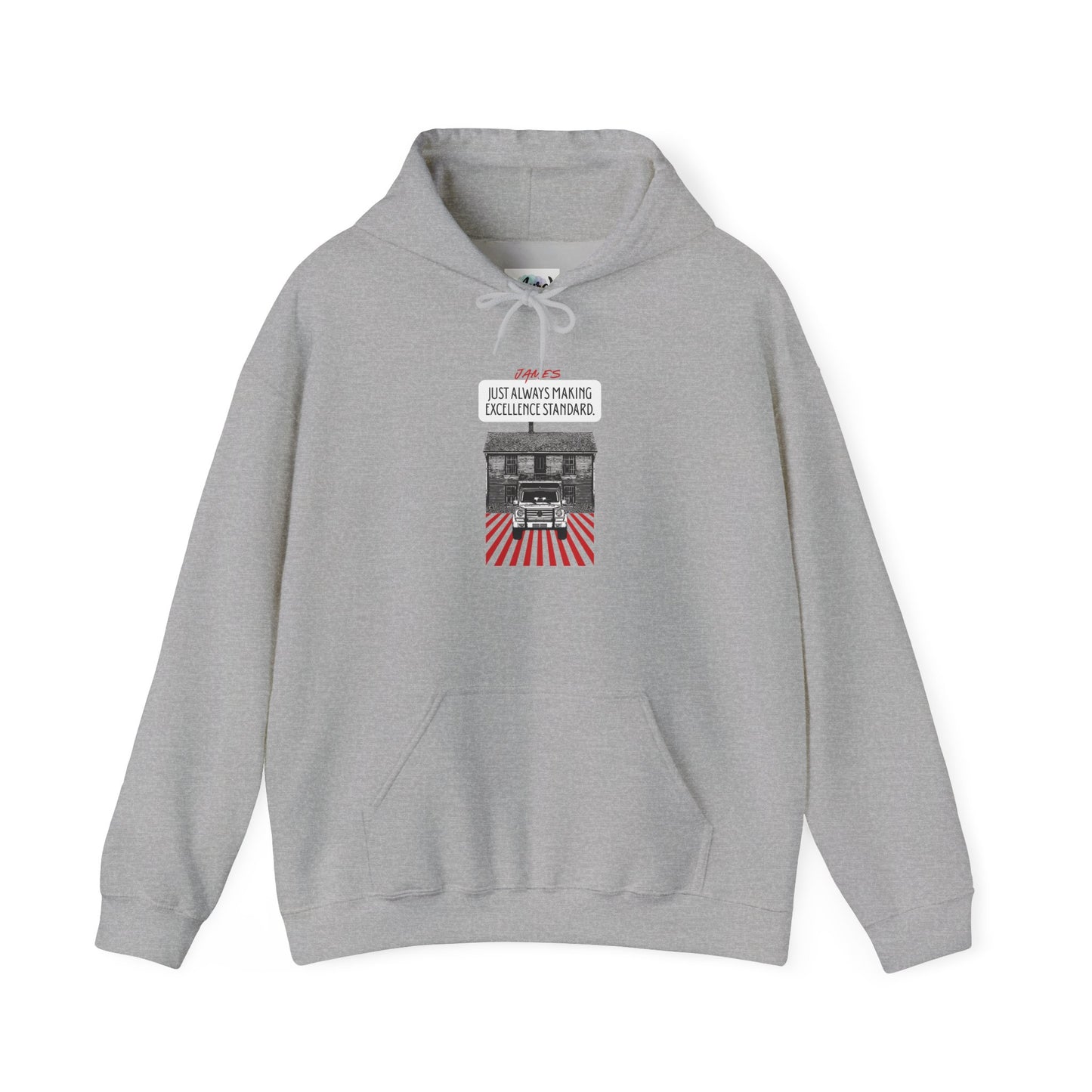 Personalized Vintage Car Hooded Sweatshirt