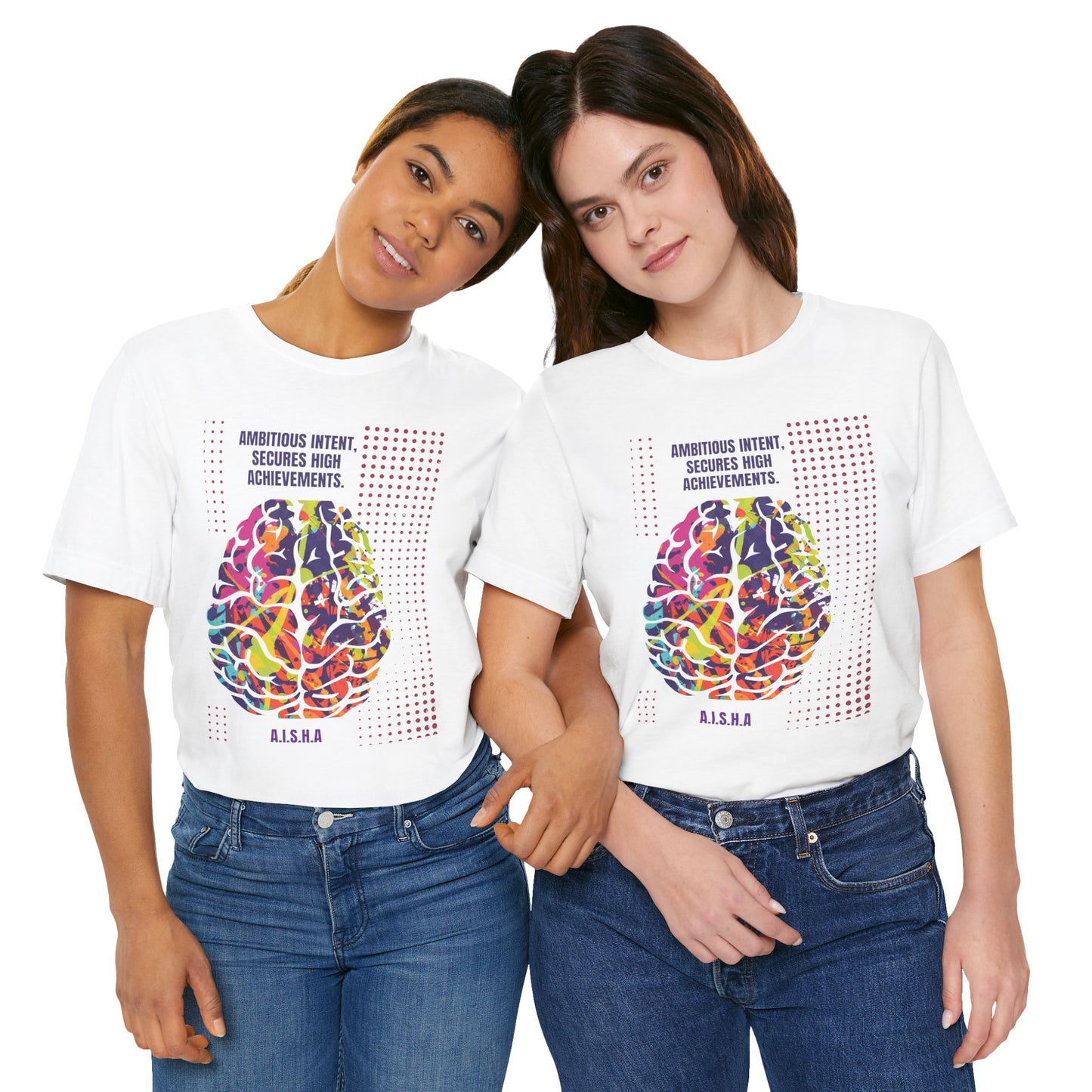 Personalized Motivational Brain Graphic Tee