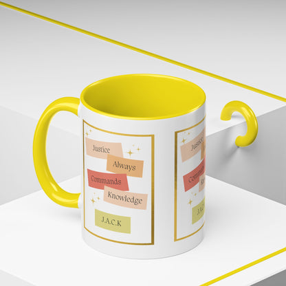 Personalized Inspirational Accent Coffee Mug