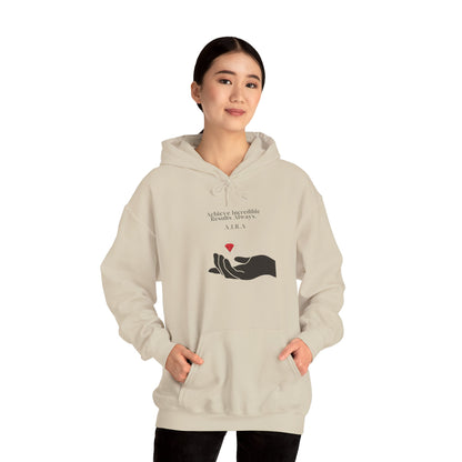 Personalized Hand and Gem Hooded Sweatshirt