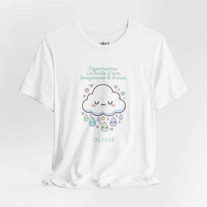 Personalized Cute Kawaii Cloud Tee