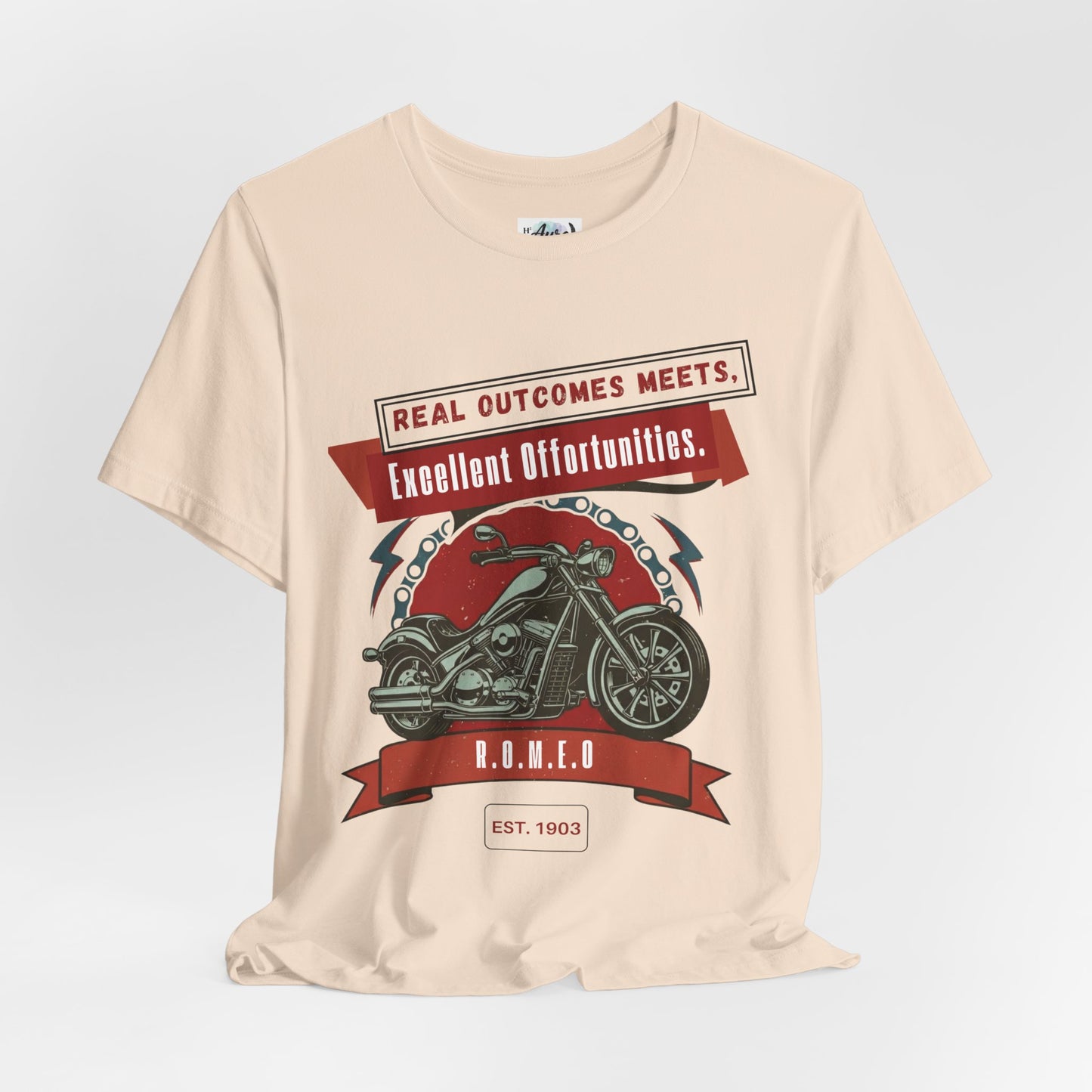 Personalized Motorcycle Graphic Tee