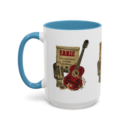 Personalized Guitar Accent Coffee Mug