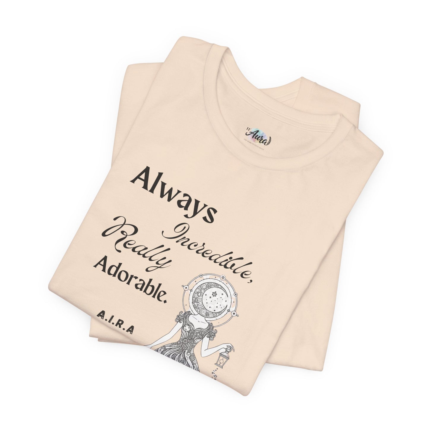 Personalized Cute Illustration black and white Graphic Tee