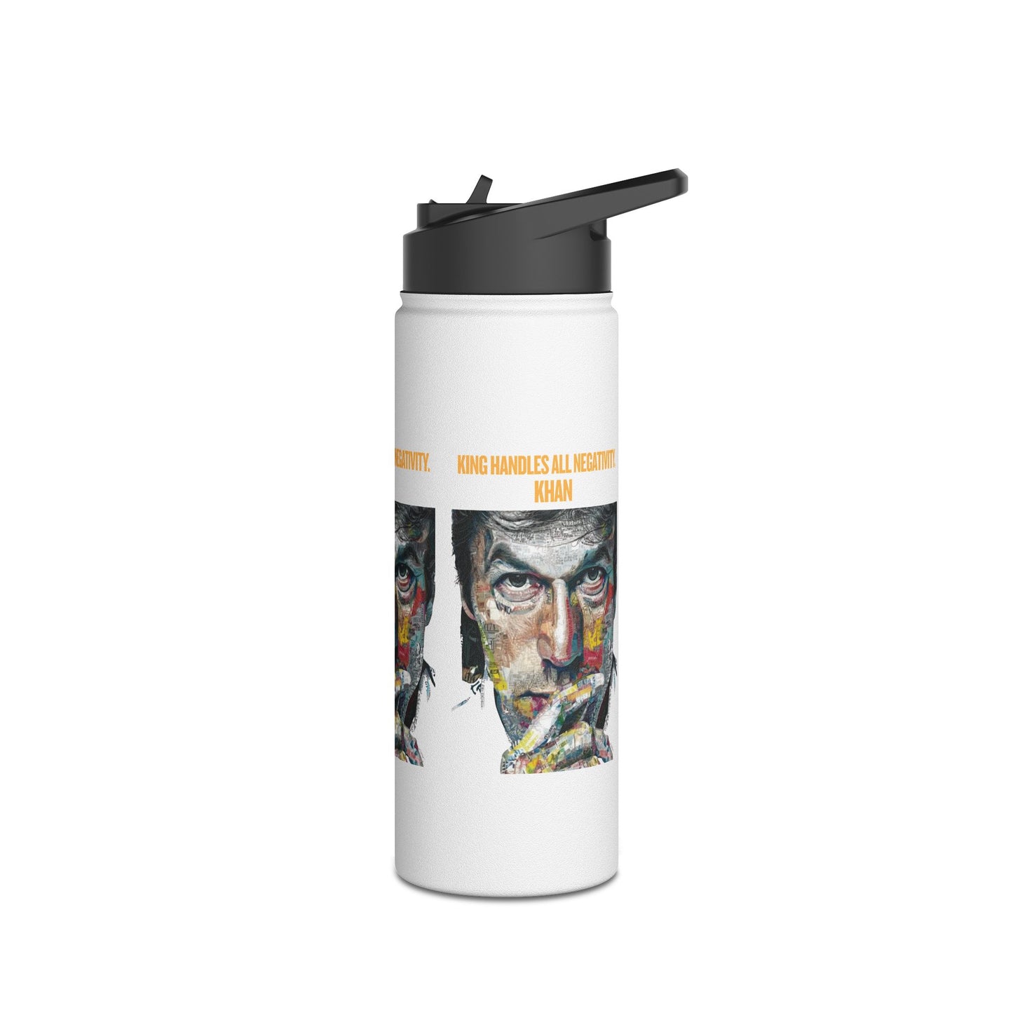 Personalized Initial Quote Khan Stainless Steel Water Bottle