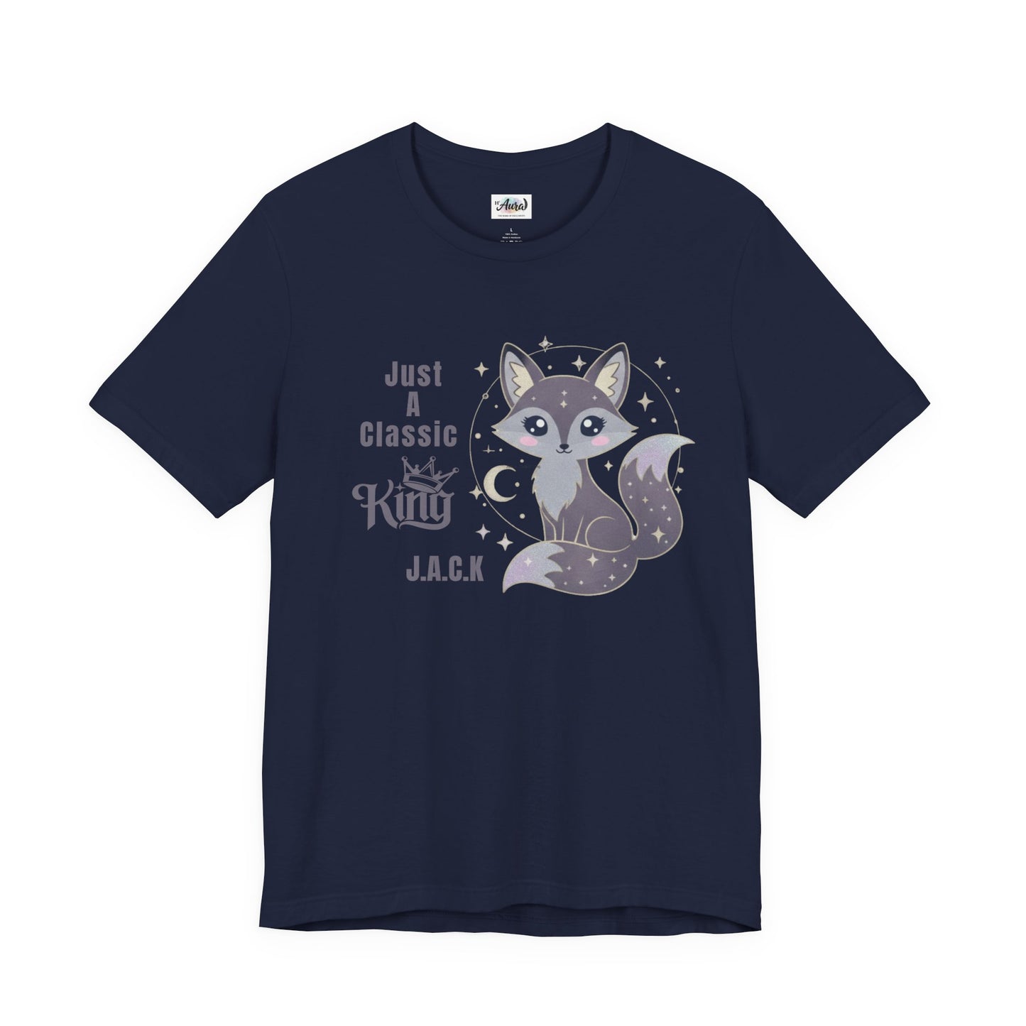 Personalized Fox King Graphic Tee