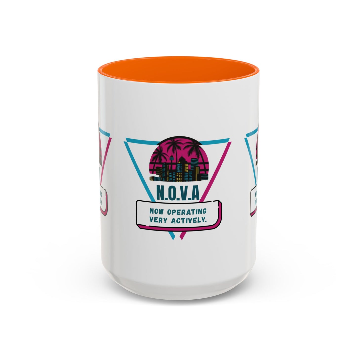 Personalized Building View Accent Coffee Mug