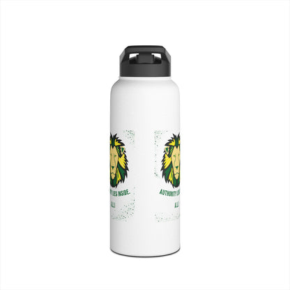 Personalized Initial Quote Lion Stainless Steel Water Bottle