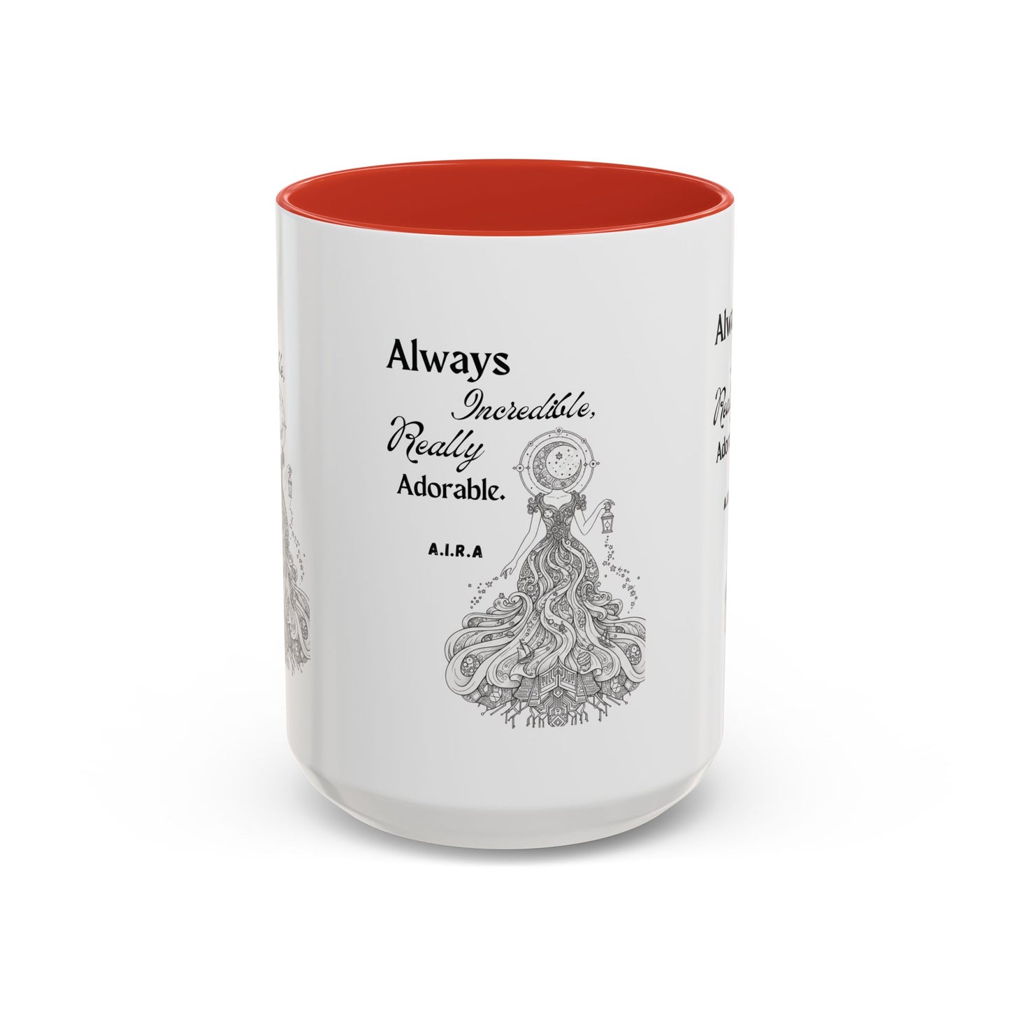 Personalized Girl With Light Accent Coffee Mug