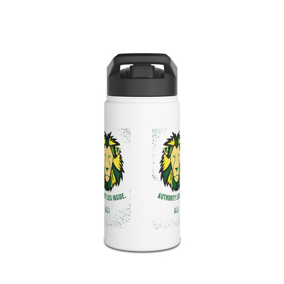 Personalized Initial Quote Lion Stainless Steel Water Bottle