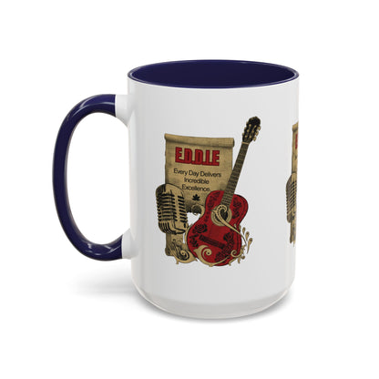 Personalized Guitar Accent Coffee Mug