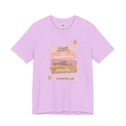 Personalized Column Writing Tee