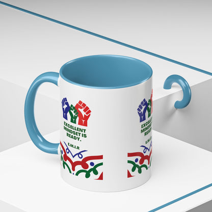 Personalized Initial Victory Accent Coffee Mug