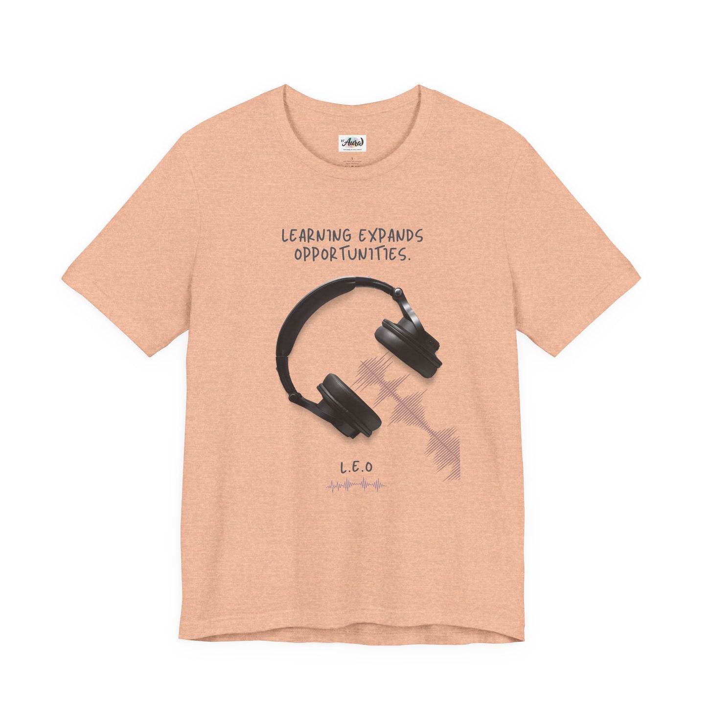 Personalized Headphones  Graphic Tee