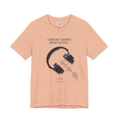 Personalized Headphones  Graphic Tee