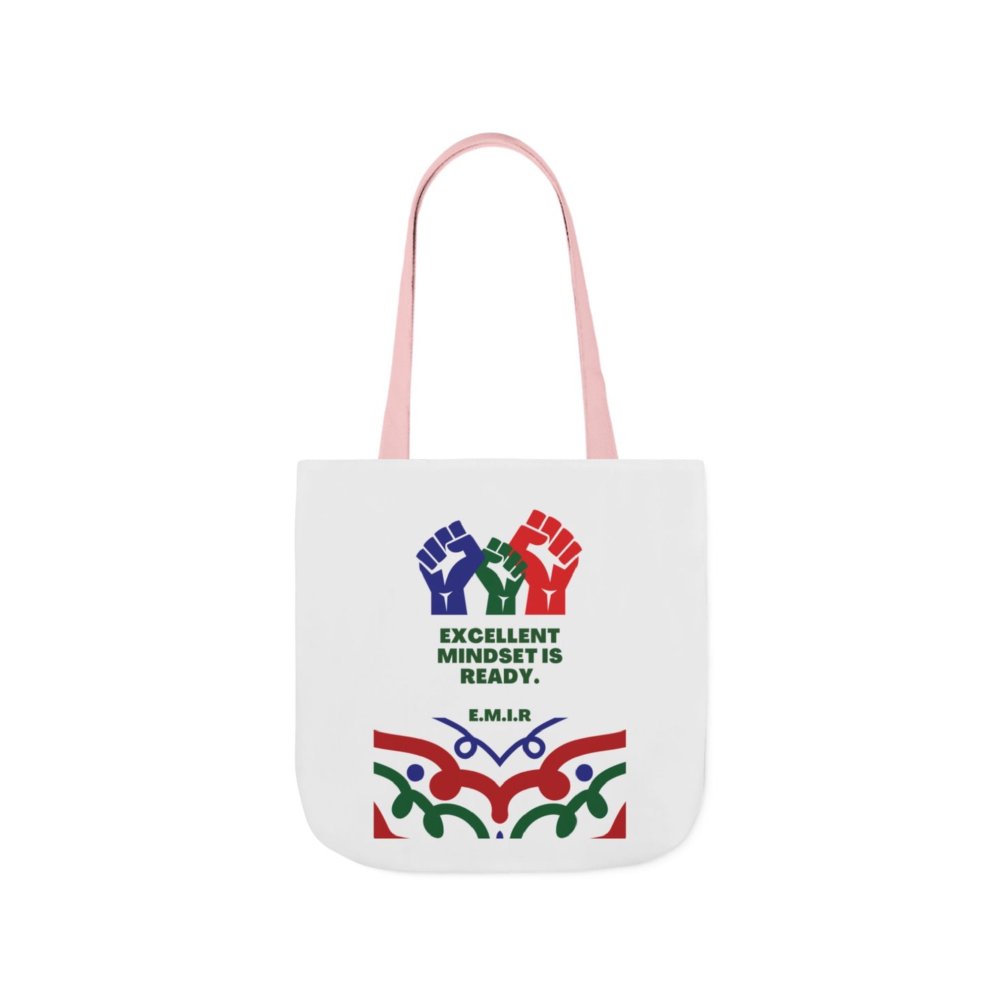 Personalized Initial Quote Victory Canvas Tote Custom Name