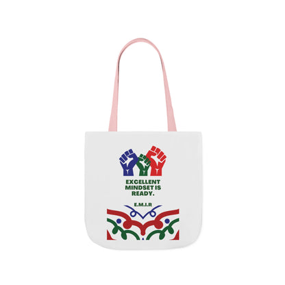 Personalized Initial Quote Victory Canvas Tote Custom Name