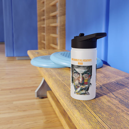 Personalized Initial Quote Khan Stainless Steel Water Bottle