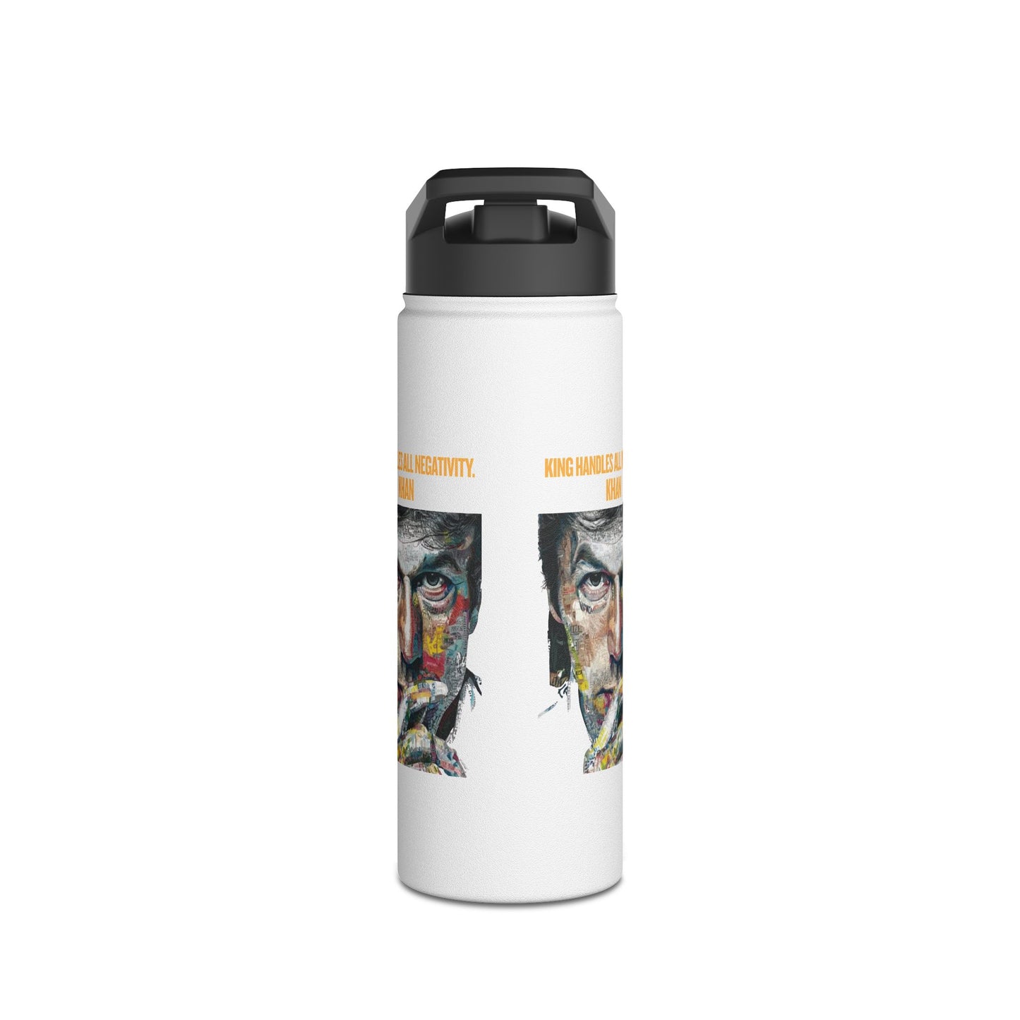 Personalized Initial Quote Khan Stainless Steel Water Bottle