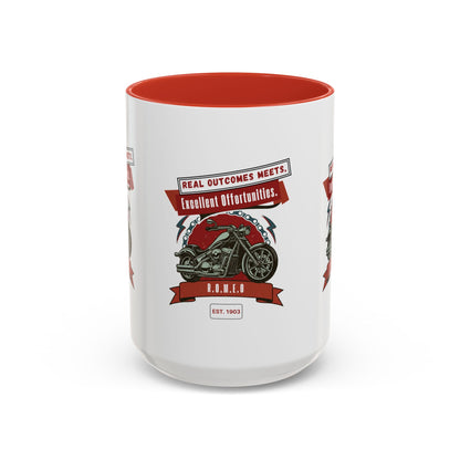 Personalized Motorcycle Accent Coffee Mug
