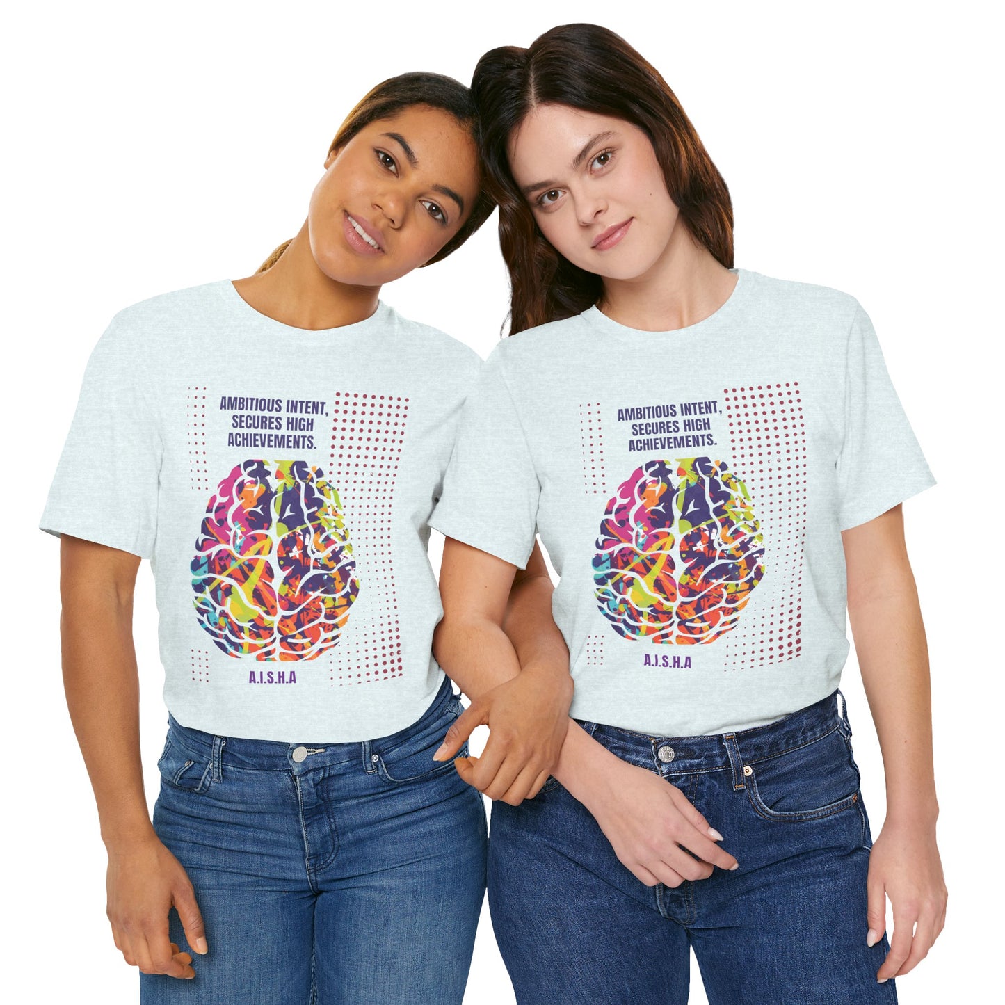 Personalized Motivational Brain Graphic Tee