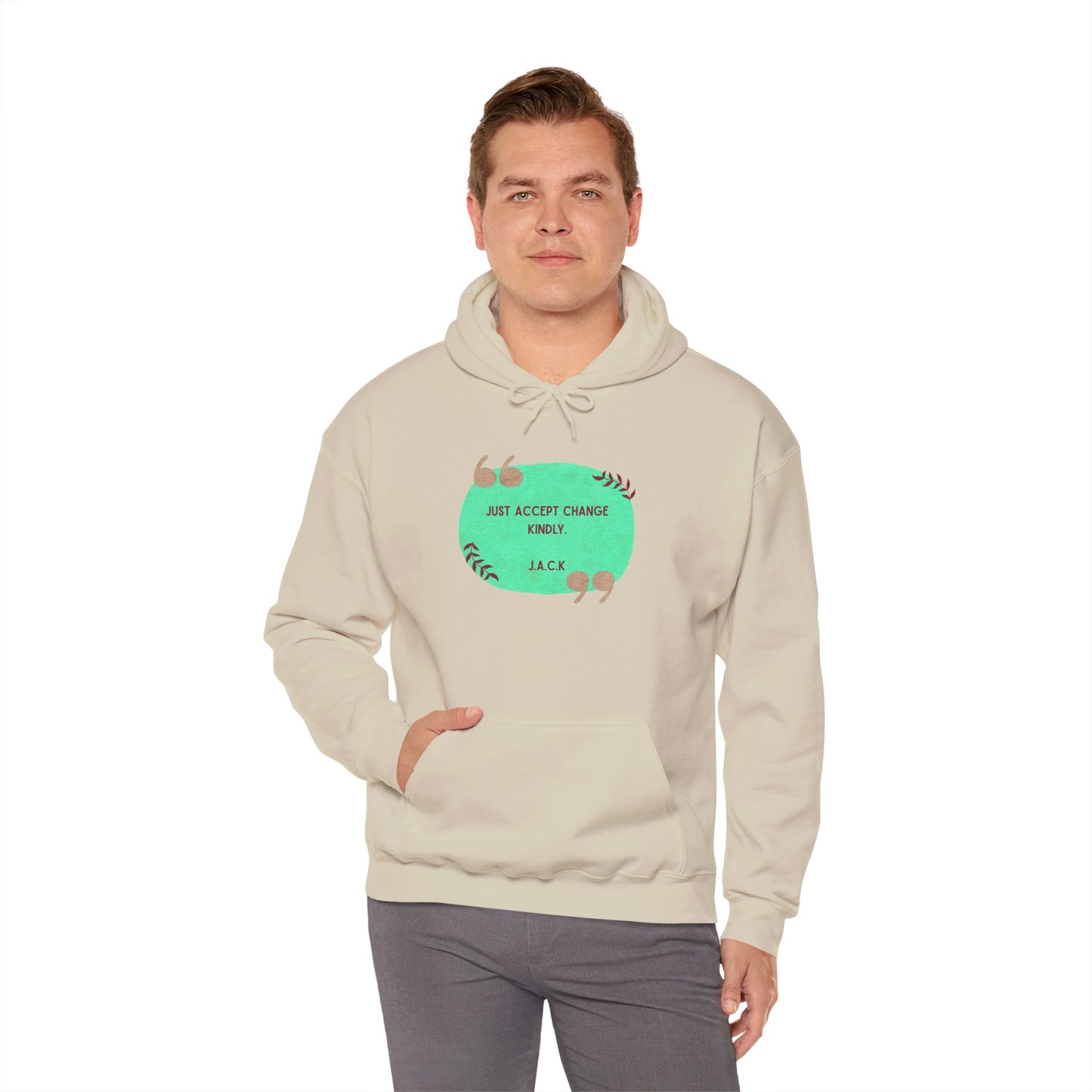 Personalized Speech Bubble Hooded Sweatshirt