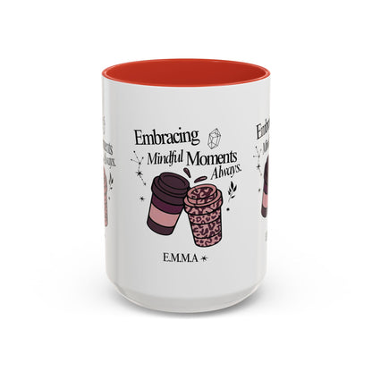 Personalized Girly Coffee Accent Coffee Mug