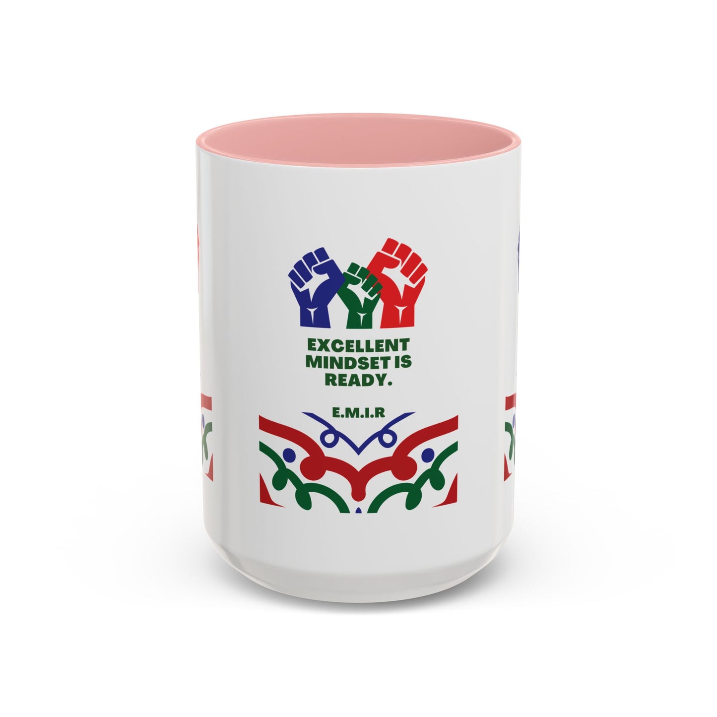 Personalized Initial Victory Accent Coffee Mug