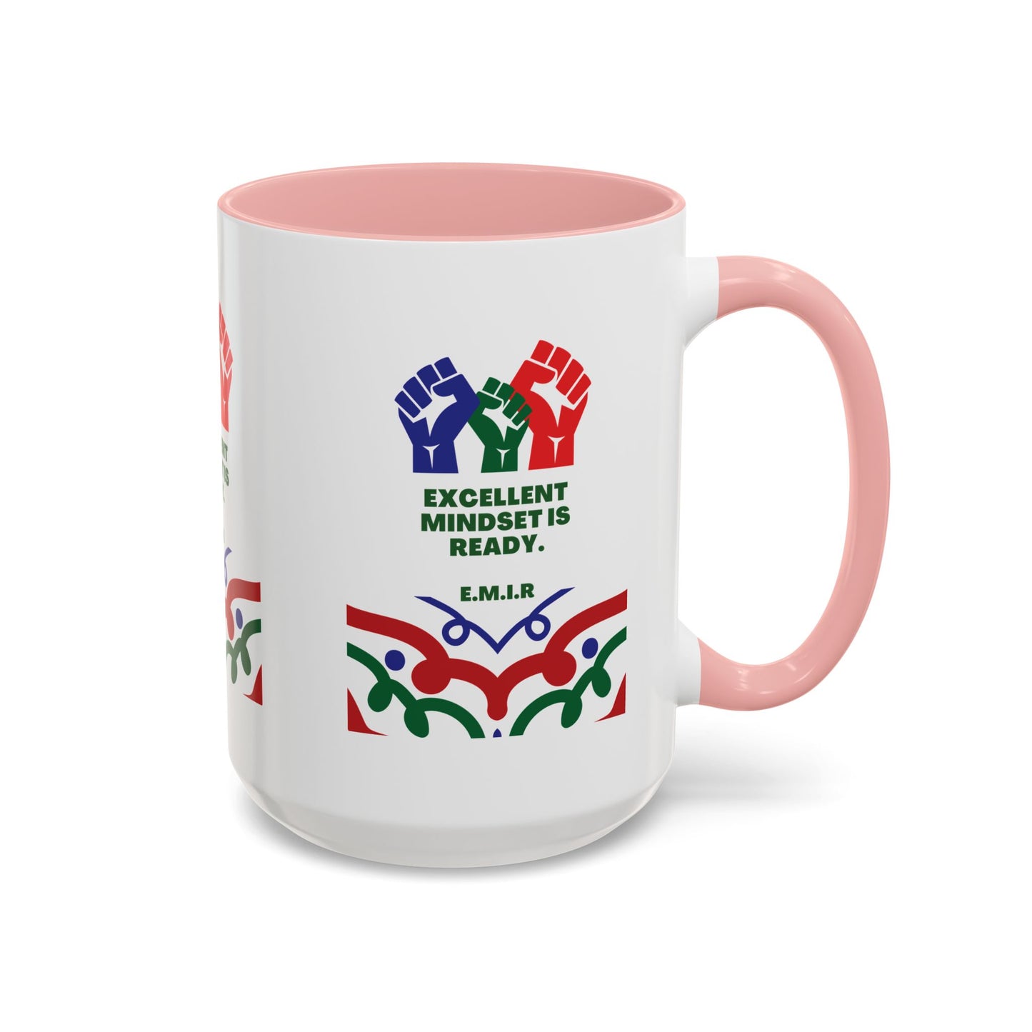 Personalized Initial Victory Accent Coffee Mug