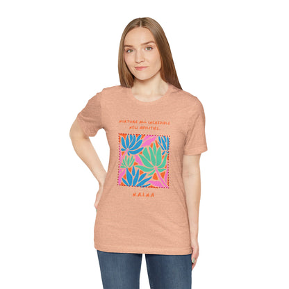 Personalized Floral Empowerment Tee