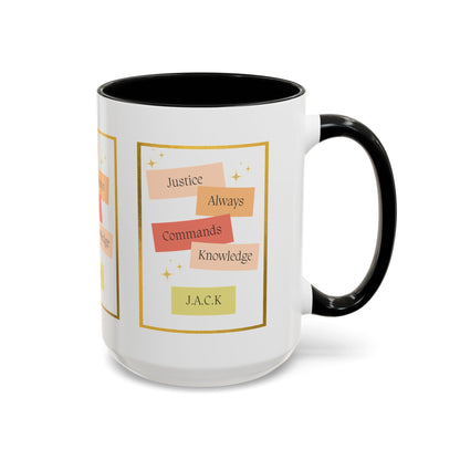 Personalized Inspirational Accent Coffee Mug