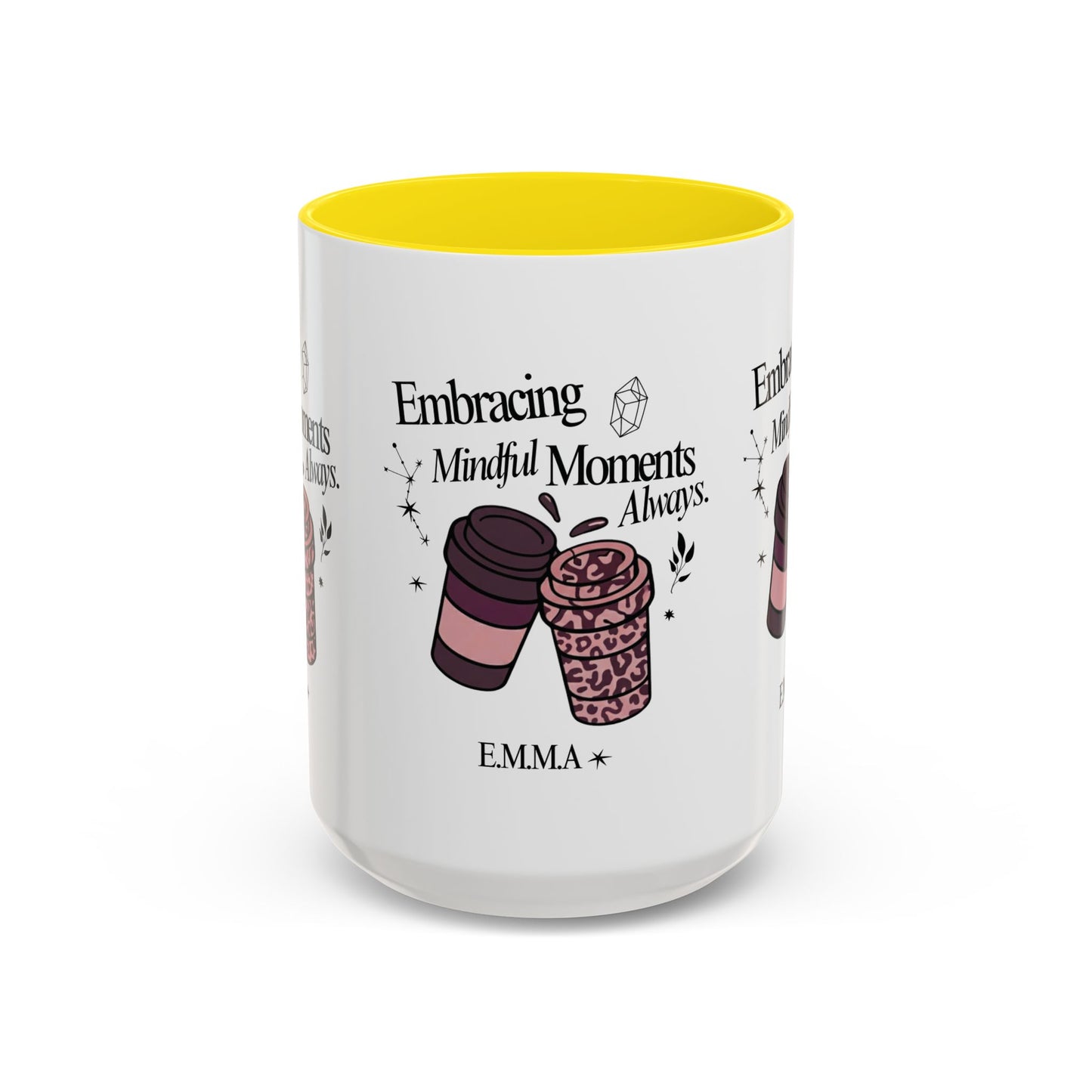 Personalized Girly Coffee Accent Coffee Mug