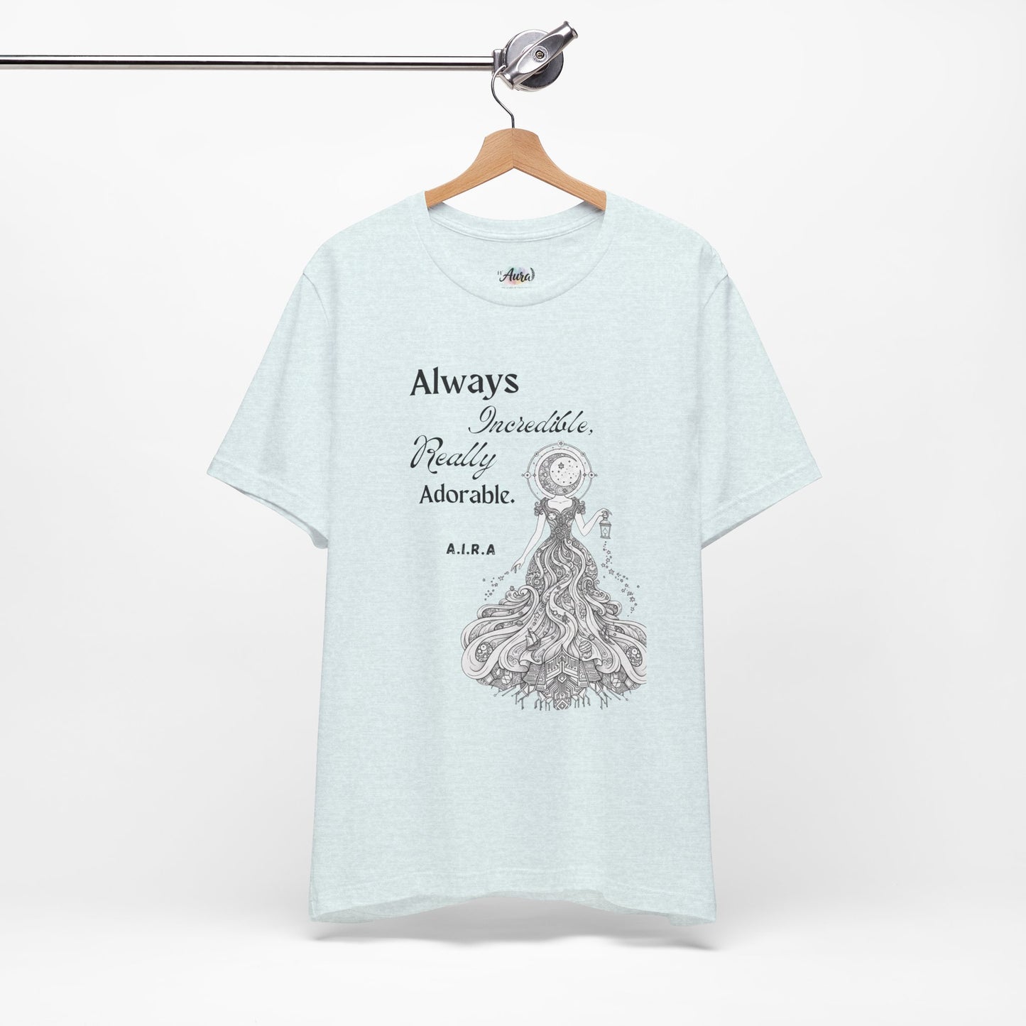 Personalized Cute Illustration black and white Graphic Tee