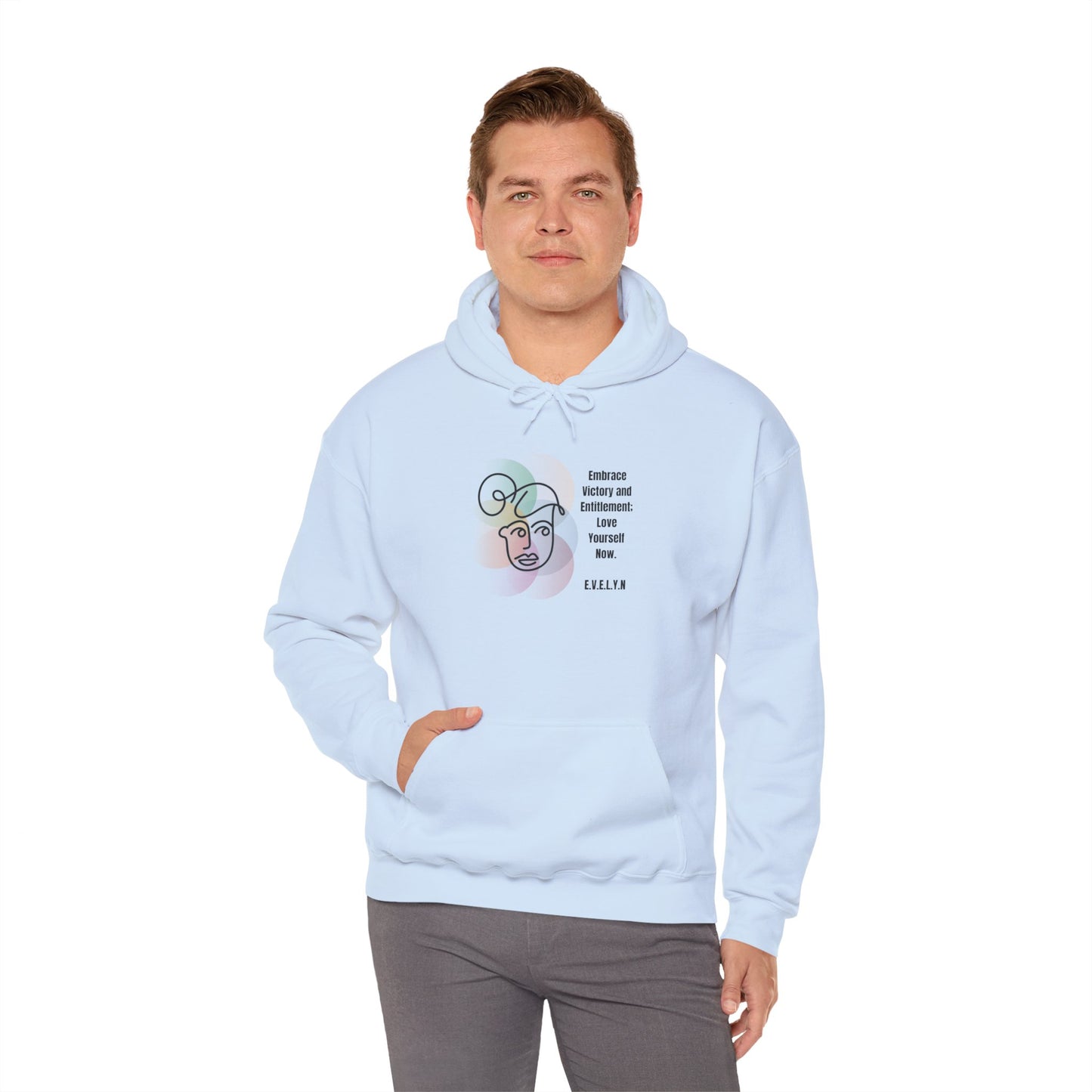 Personalized Sketch Girl Hooded Sweatshirt