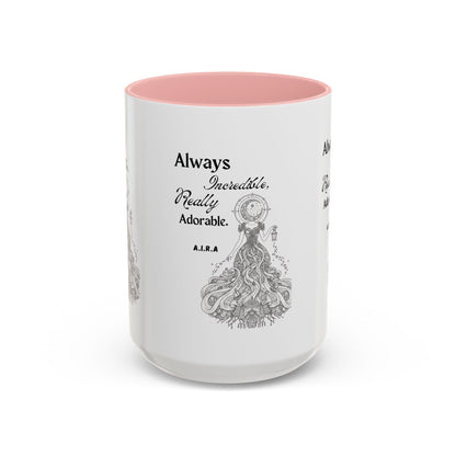 Personalized Girl With Light Accent Coffee Mug