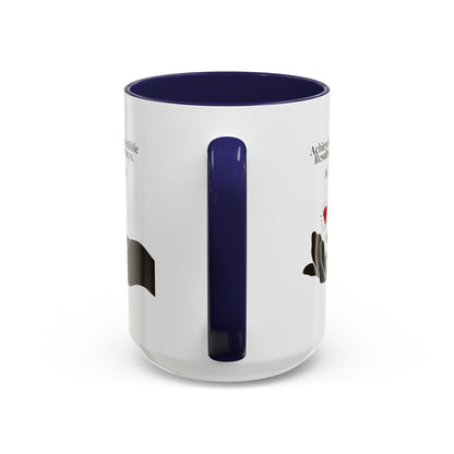 Personalized Initial Hand and Gem Accent Coffee Mug