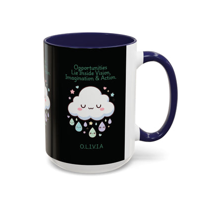 Personalized Cloud Dripping Coffee Mug