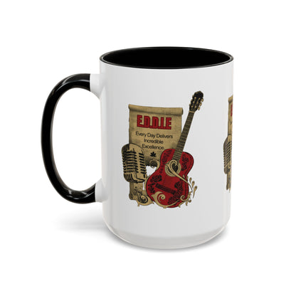 Personalized Guitar Accent Coffee Mug