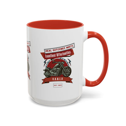 Personalized Motorcycle Accent Coffee Mug