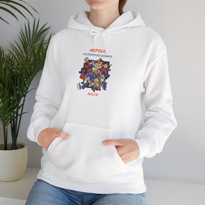 Personalized Retro Cartoon Squad Hooded Sweatshirt