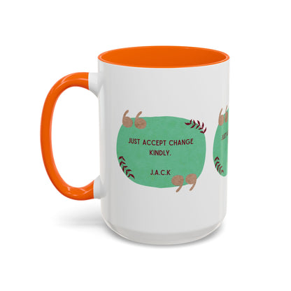 Personalized Note Box Accent Coffee Mug