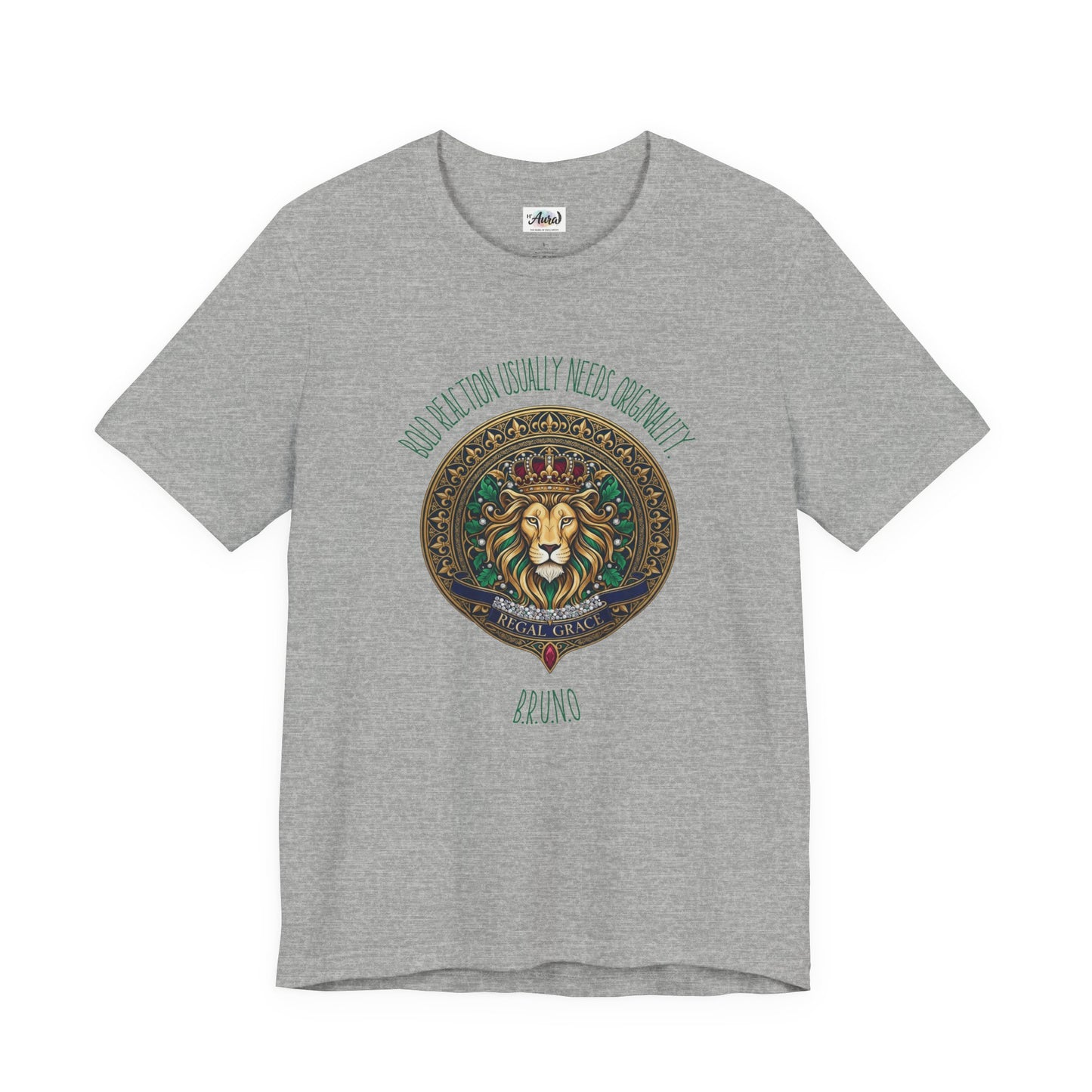 Personalized Lion Crest Graphic Tee