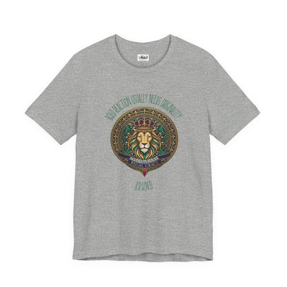 Personalized Lion Crest Graphic Tee