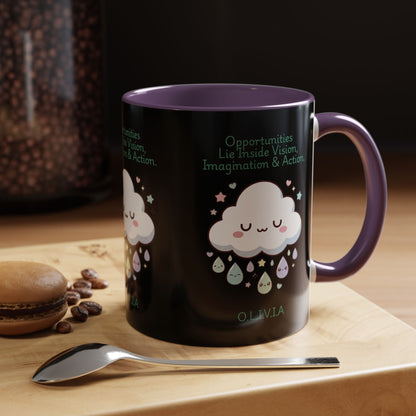 Personalized Cloud Dripping Coffee Mug