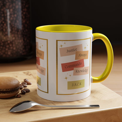 Personalized Inspirational Accent Coffee Mug