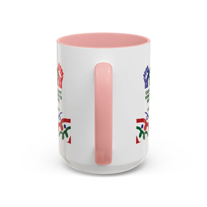Personalized Initial Victory Accent Coffee Mug
